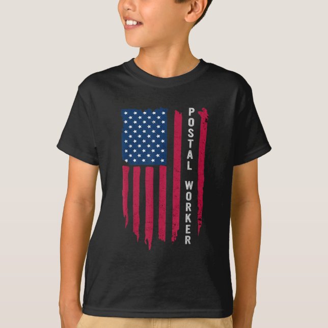 Camiseta Orgulloso Postal Worker Postmaster Us Post Service (Anverso)