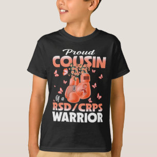 Camiseta Orgulloso Primo De Un Boxeo De Conciencia De Guerr