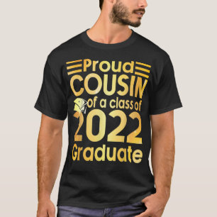 Camiseta Orgulloso Primo De Un Gradu Superior De Clase Grad