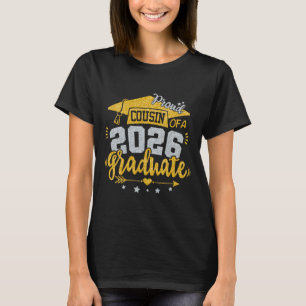 Camiseta Orgulloso Primo De Un Graduado 2026 Grad Senior Gr