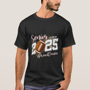 Camiseta Orgulloso Primo De Una Graduación Superior De Fútb
