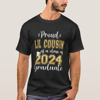Camiseta Orgulloso Primo Pequeño De Graduado De 2024 Impres