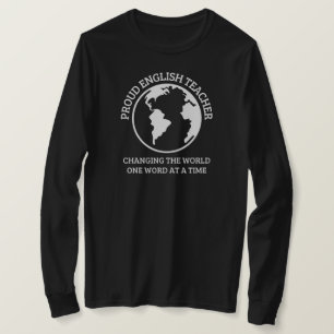 Camiseta Orgulloso profesor de inglés   Gracioso profesor d