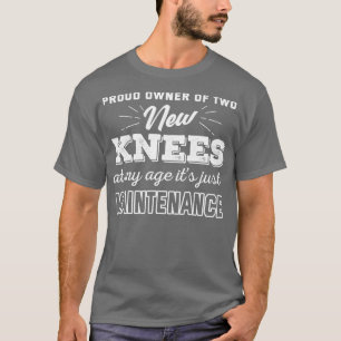 Camiseta Orgulloso Propietario De Dos Nuevos Rodillos