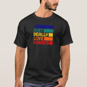 Camiseta Orgulloso propietario de equinos de caballo realme