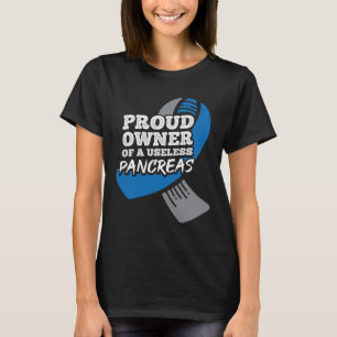 Camiseta Orgulloso Propietario De La Inútil Diabetes Pancre