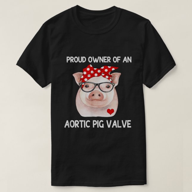 Camiseta Orgulloso Propietario De Una Enfermedad Cardíaca D (Diseño del anverso)