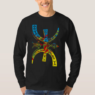 Camiseta Orgulloso pueblo amazigh Amazigh Yaz Tifinagh Symb