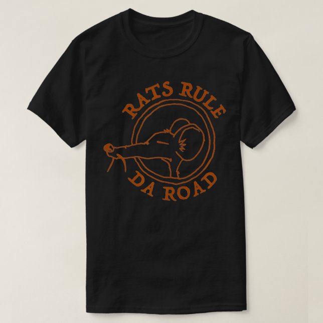 Camiseta Orgulloso Rat Fun Rat Rod Hotrod Dueños (Diseño del anverso)