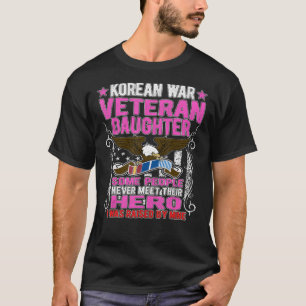 Camiseta  Orgulloso regalo de hija veterana de guerra de Co