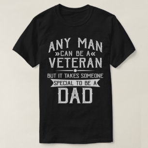Camiseta Orgulloso regalo de papá veterano para el Día de s