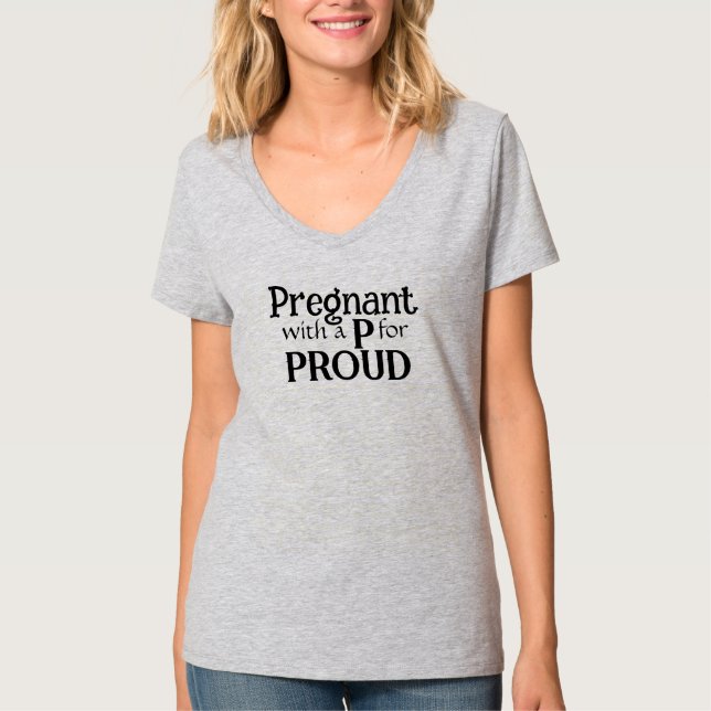 Camiseta Orgulloso regalo de tipografía para mamá (Anverso)