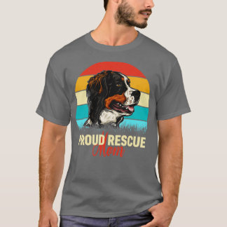 Camiseta Orgulloso Rescate Con Mamá, Divertido Rescate Con