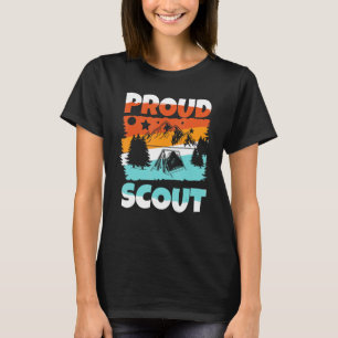 Camiseta Orgulloso Scout Leader Scouts Camping
