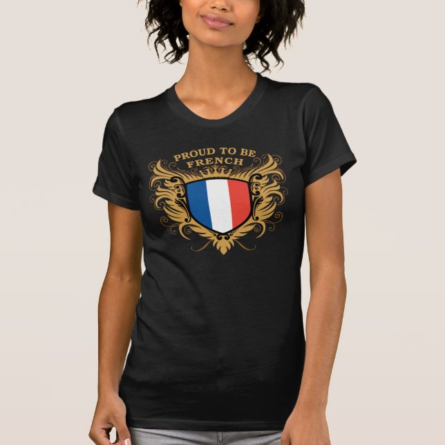 Camiseta Orgulloso ser francés (Anverso)