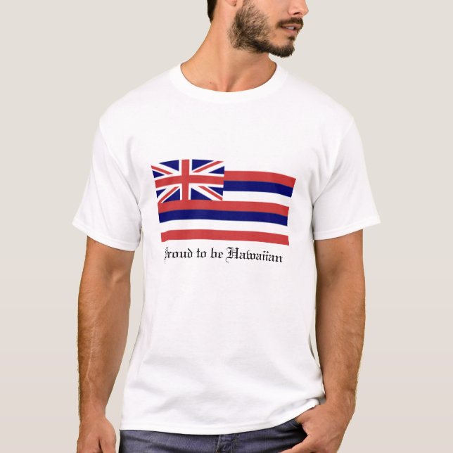 Camiseta Orgulloso ser hawaiano (Anverso)