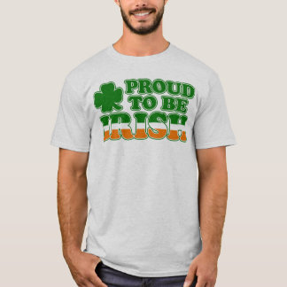 Camiseta Orgulloso ser irlandés