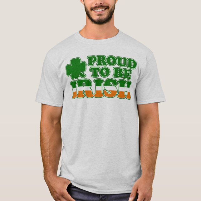Camiseta Orgulloso ser irlandés (Anverso)
