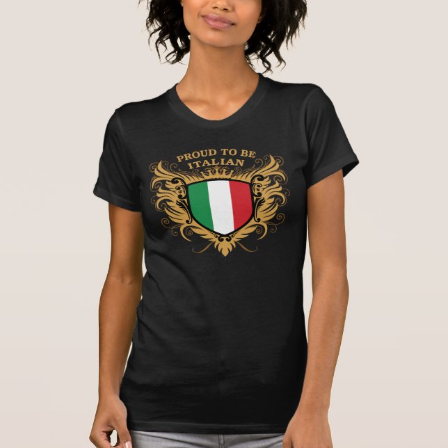 Camiseta Orgulloso ser italiano (Anverso)