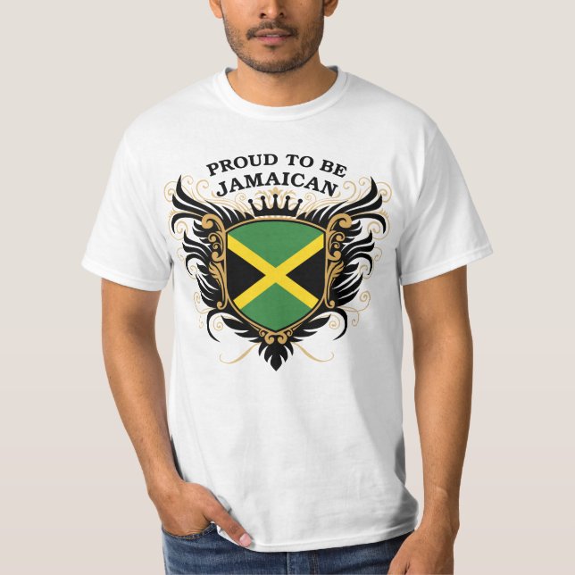 Camiseta Orgulloso ser jamaicano (Anverso)