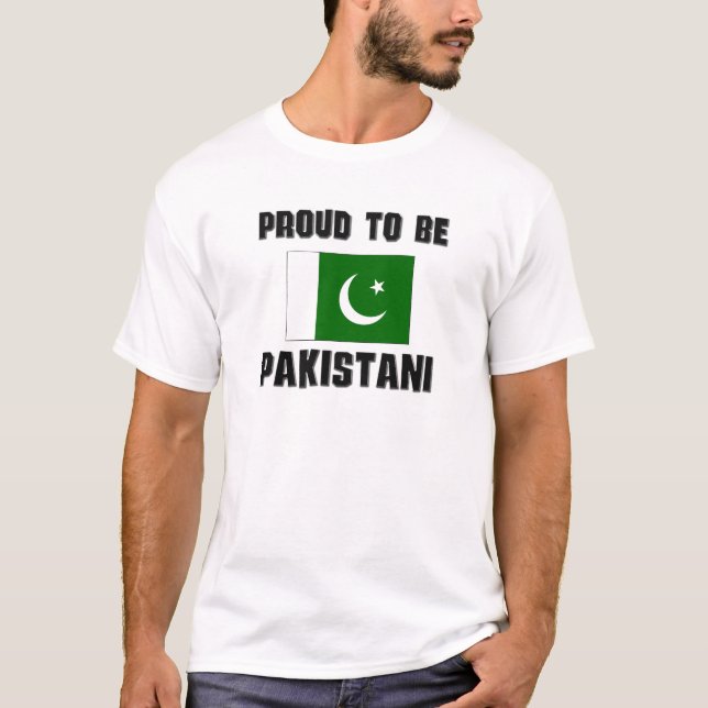 Camiseta Orgulloso ser PAQUISTANÍ (Anverso)