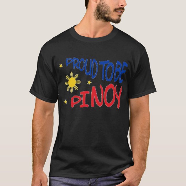 Camiseta Orgulloso ser Pinoy (Anverso)