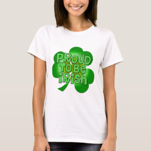 Camiseta Orgulloso ser ropa irlandesa