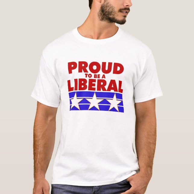 Camiseta Orgulloso ser un liberal (Anverso)