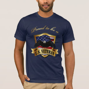 Camiseta Orgulloso ser un veterano de los E.E.U.U.