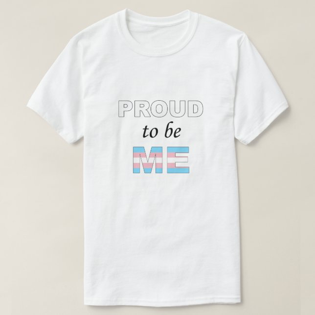 Camiseta Orgulloso ser yo transporte (Diseño del anverso)