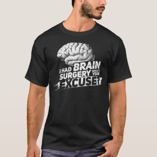 Camiseta Orgulloso sobreviviente de cirugía cerebral