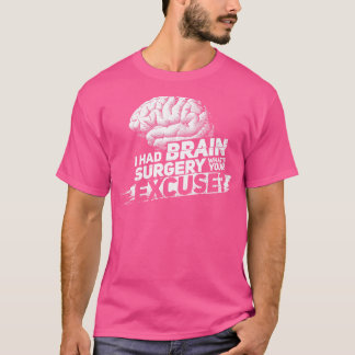 Camiseta Orgulloso sobreviviente de cirugía cerebral