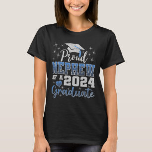Camiseta Orgulloso Sobrino De 2024 Graduado Impresionante C