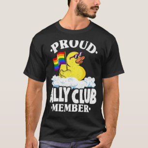 Camiseta Orgulloso socio del club de aliados Rubber Duque G