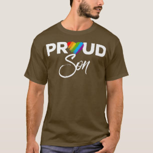 Camiseta Orgulloso Son Gay Pride Mes LGBTQ