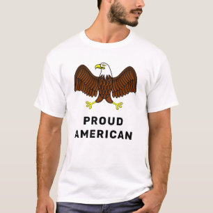 Camiseta Orgulloso T americano