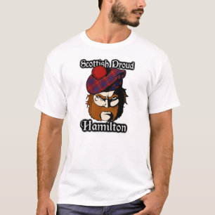 Camiseta Orgulloso Tartán del Clan Hamilton Escocés