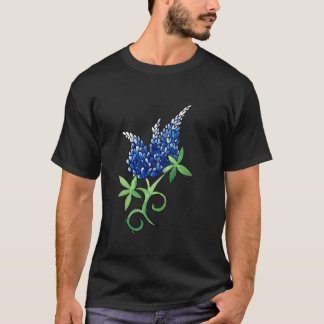 Camiseta Orgulloso tejano de Texas Bluebonnet trabajo