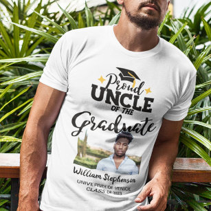 Camiseta Orgulloso tío de la foto del graduado T-Shirt
