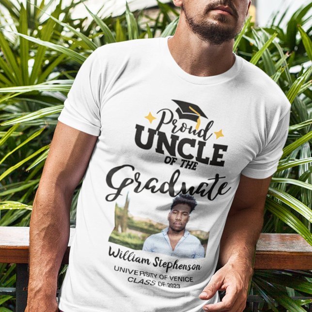 Camiseta Orgulloso tío de la foto del graduado T-Shirt (Subido por el creador)