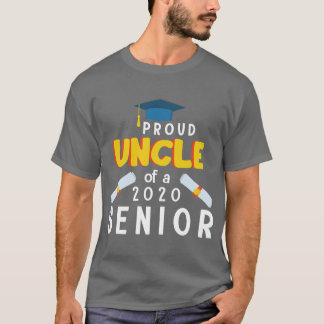 Camiseta Orgulloso Tío De Un Estudiante Senior Graduado En 