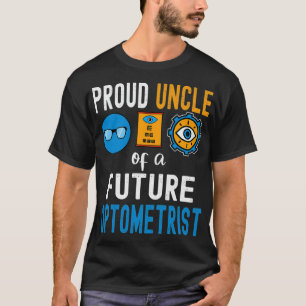 Camiseta Orgulloso tío de un futuro optometrista