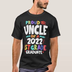Camiseta Orgulloso tío de un graduado de primer grado de 20