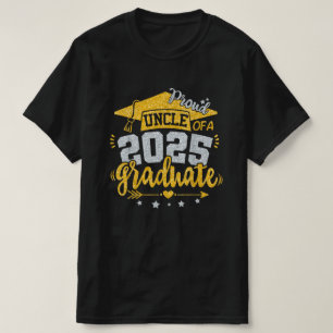 Camiseta Orgulloso tío de una clase de graduados de 2025