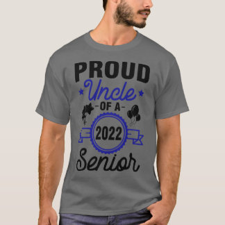 Camiseta Orgulloso Tío De Una Escuela Superior De 2022
