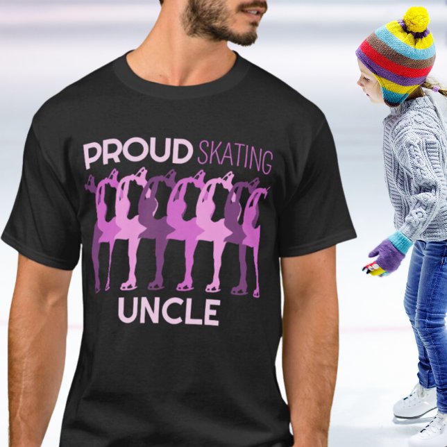 Camiseta Orgulloso tío del patinaje T-Shirt (Subido por el creador)