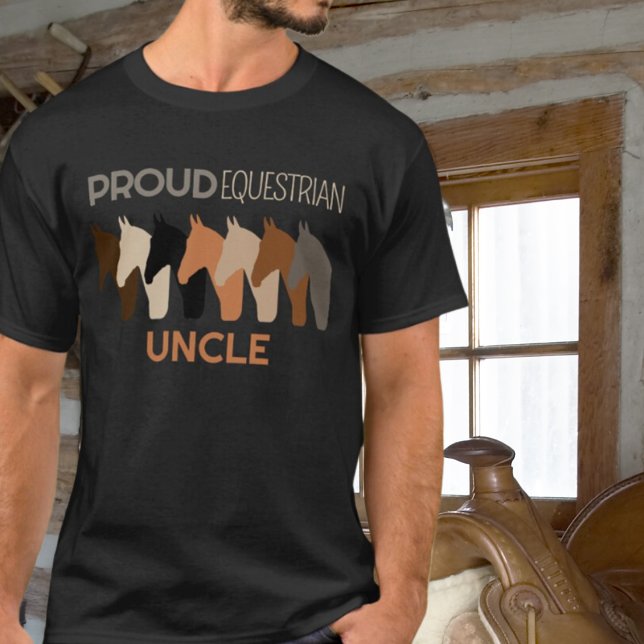 Camiseta Orgulloso tío ecuestre (Subido por el creador)