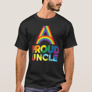 Camiseta Orgulloso tío Lgbt Orgullo Gay Lesbiana Arcoiris C