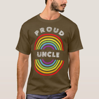 Camiseta Orgulloso tío Orgullo LGBT LGBTQ T Apoyo LGBT Pri