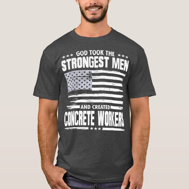 Camiseta Orgulloso trabajador sindical estadounidense de ho (Anverso)